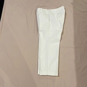 New York and Co. white capris